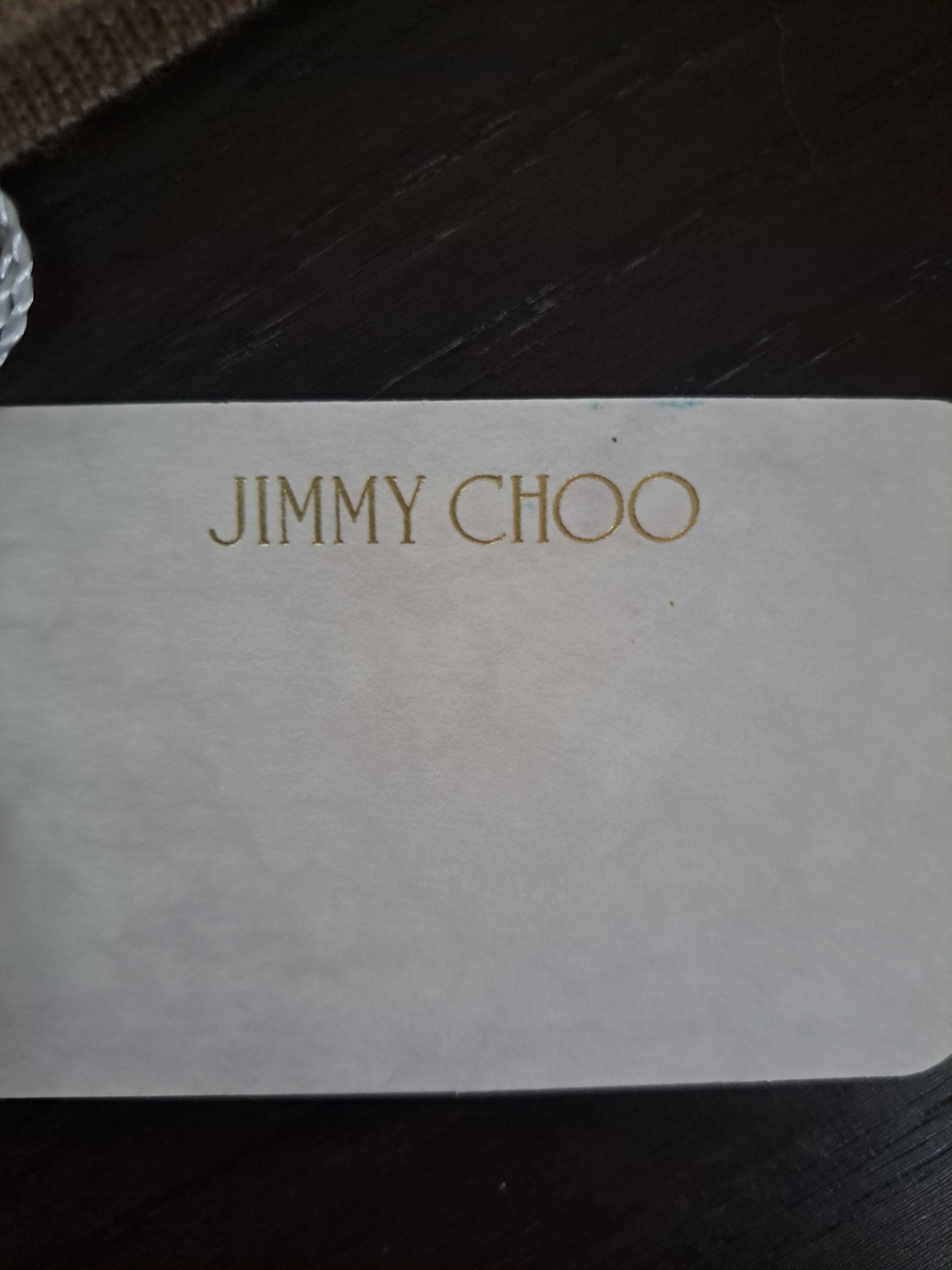 Czapka damska wełniana akryl Jimmy Choo London