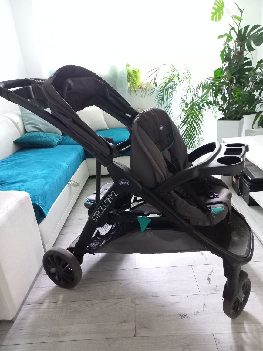 wózek chicco dwuosobowy