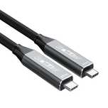 Cabo de fibra óptica USB-C para USB-C completo 10M, cabo de vídeo USB