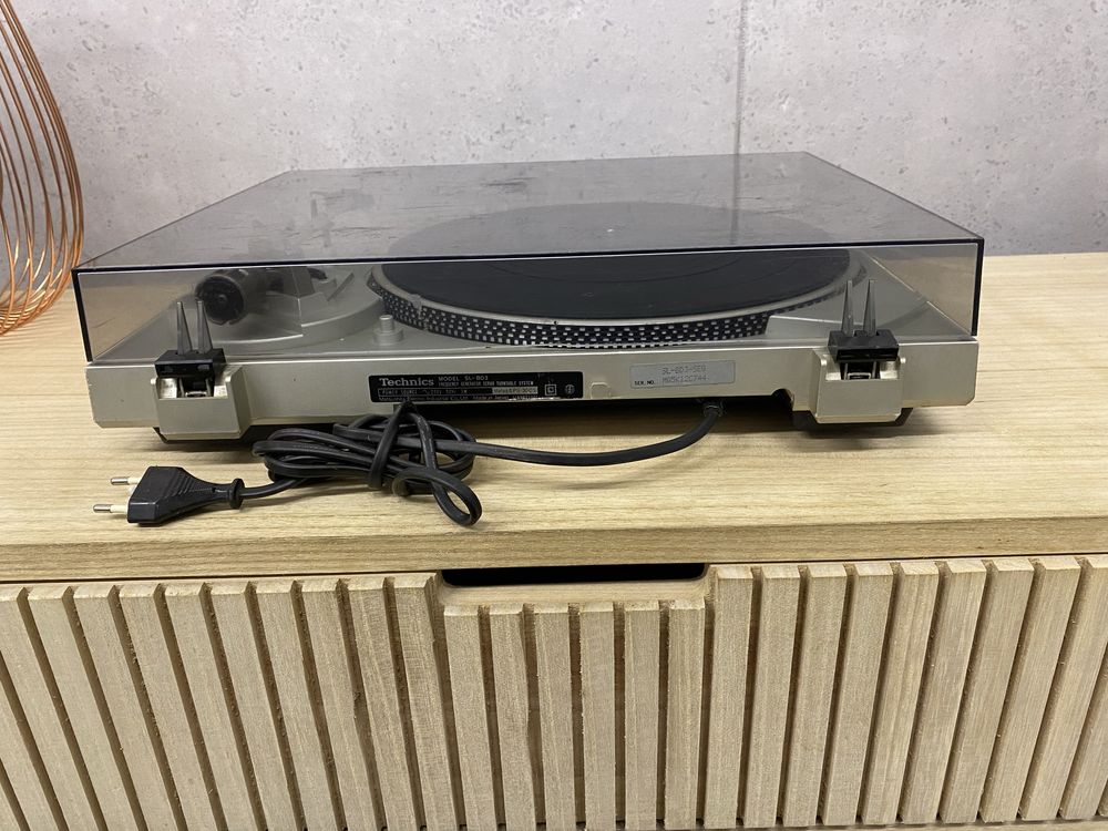 Gramofon Technics SL-BD3 - srebrny vintage z kolekcji