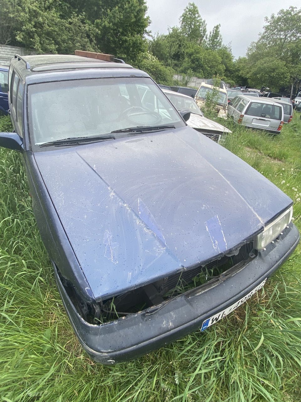 Volvo 960/S90/V90 zderzak z belką i absorberem komplet do lakierowania