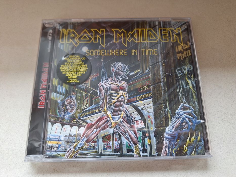 Płyta Iron Maiden - Somewhere instalacji Time