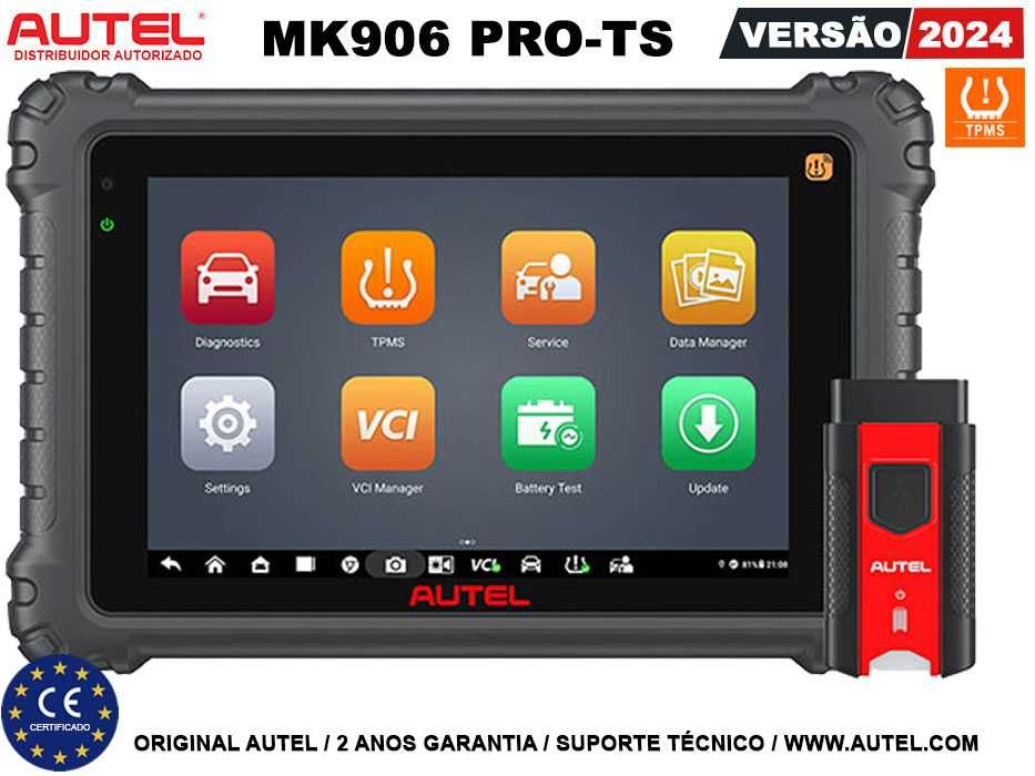 Autel MaxiCOM MK906PRO-TS Maq Diagnóstico 36 Funções /TPMS (NOVO)