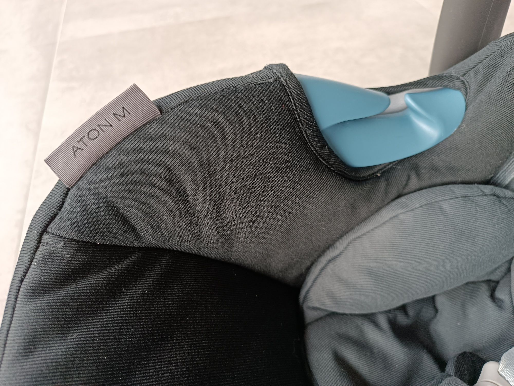 Fotelik, nosidełko, Cybex aton M black 0-13 kg