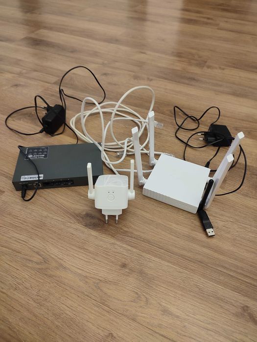 Роутер, Підсилювач WiFi та USB-адаптер мережі WiFi для ПК