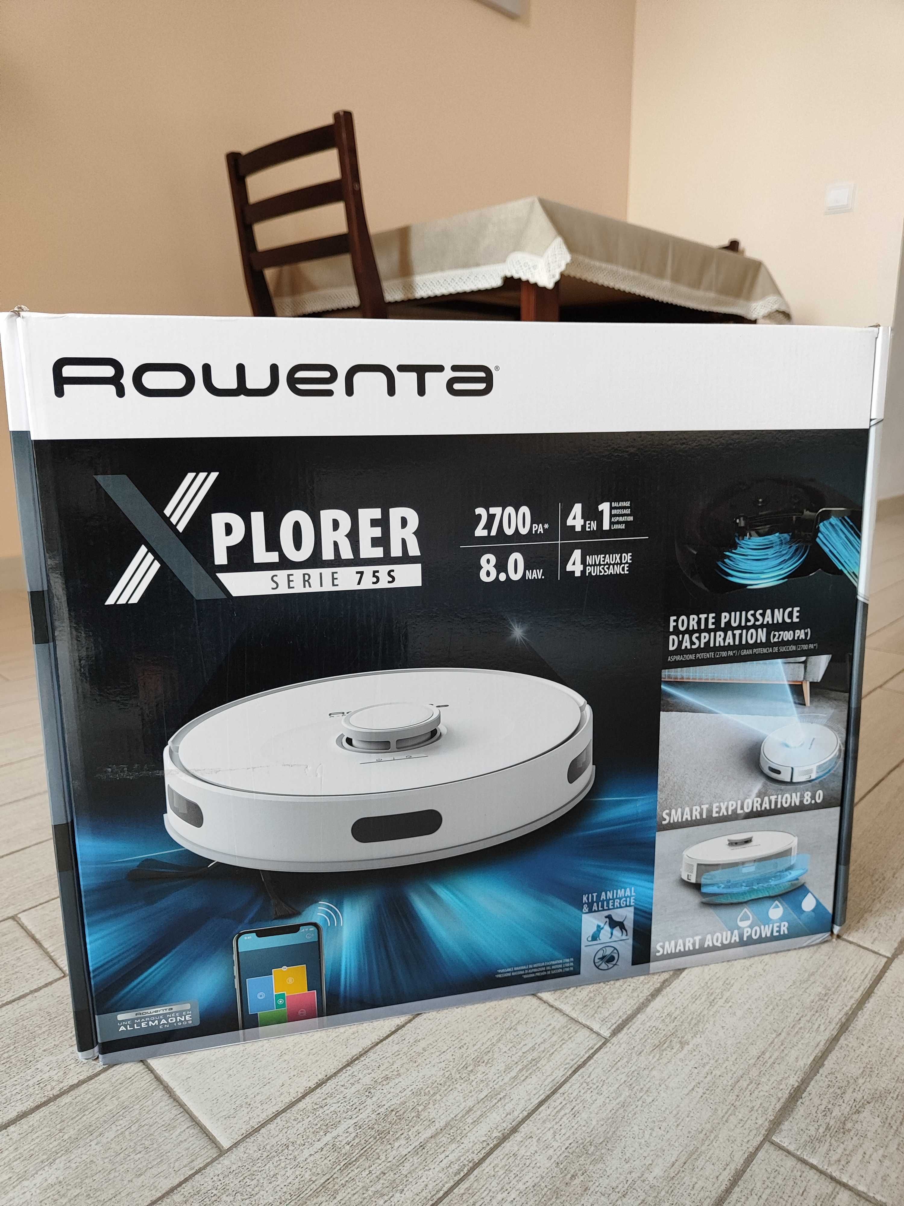 Новий робот пилосос ROWENTA X-PLORER SERIE 75 S