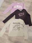 Bluzki H&M 4sztuki w rozmiarze 134/140