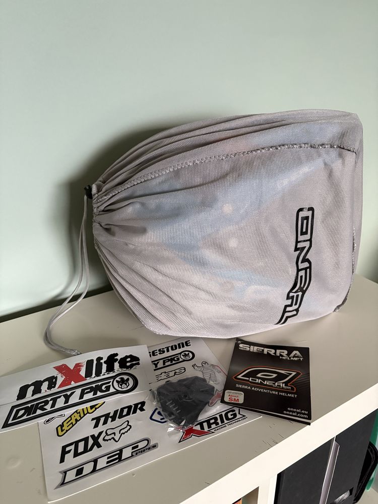 Kask Oneal sierra adventure S. Cross enduro supermoto yamaha wr125