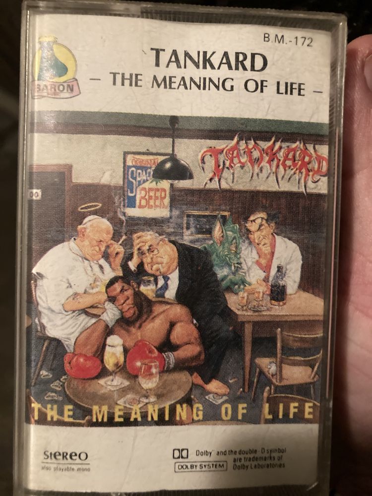 Tankard ‚Meaning of Life’ kaseta thrash metal