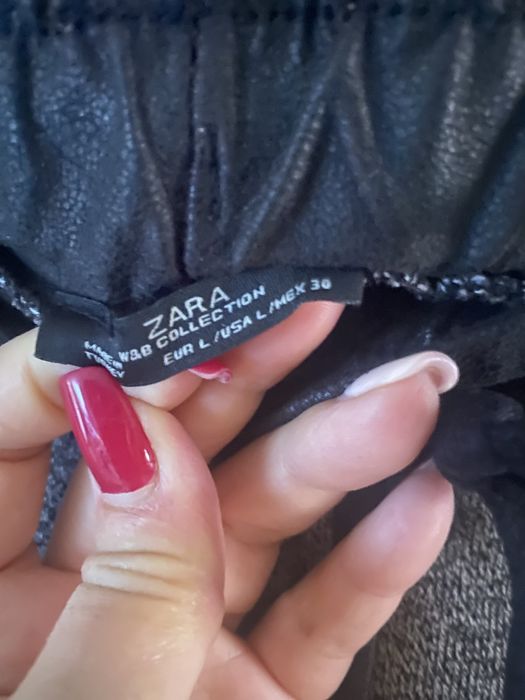 Spodnie dresowe szare Zara