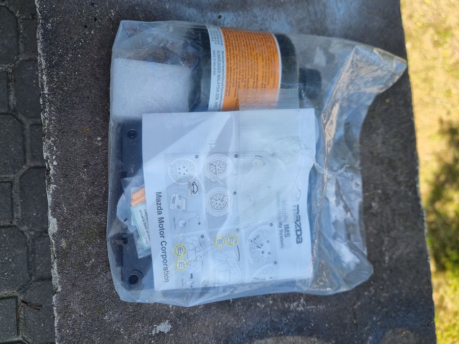 Kompresor pompka zestaw naprawczy opony z klejem do Mazdy