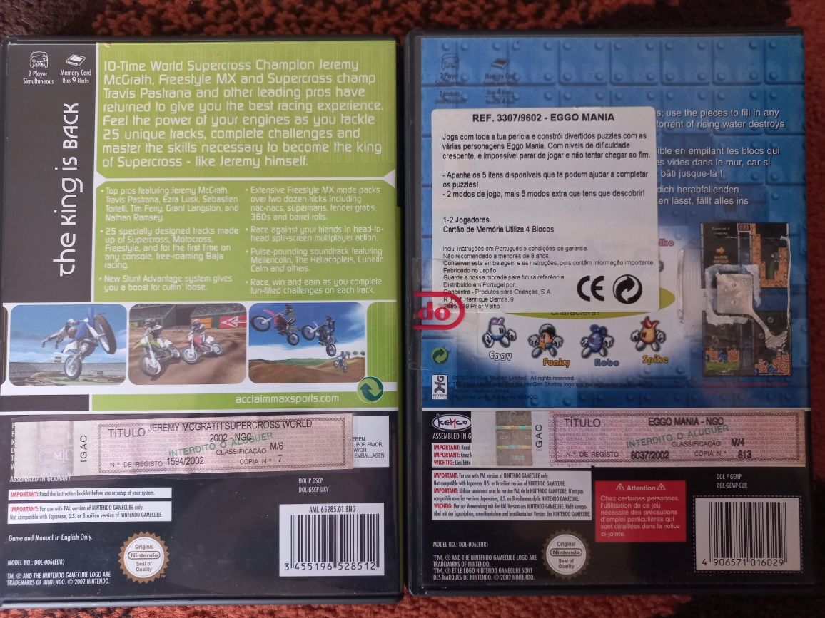 Jogos Nintendo Game Cube/Wii