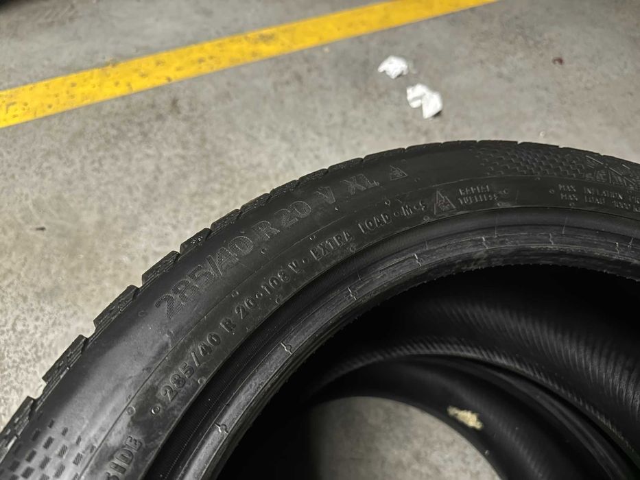 Opony zimowe Continental 225/45/20 i 285/40/20 pary