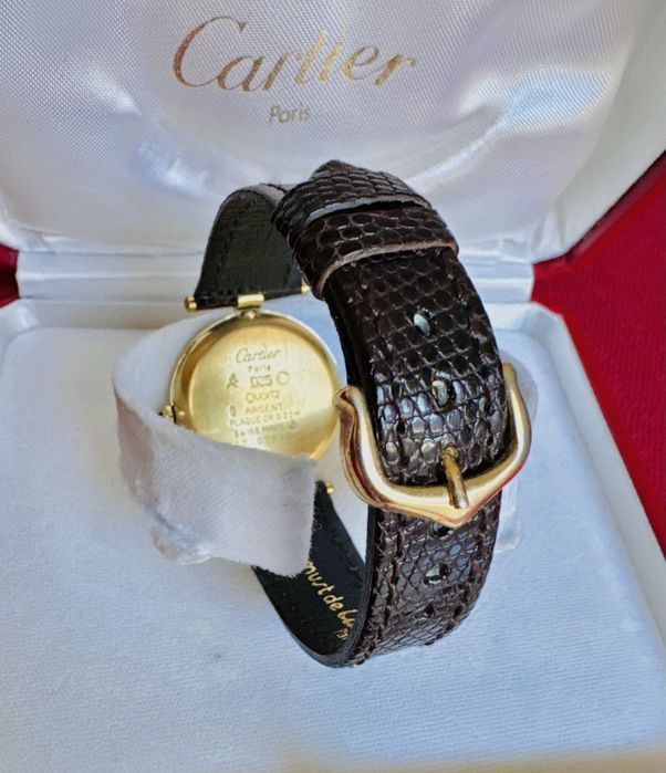 Cartier Vendome Trinity 30mm zegarek kolekcjonerski