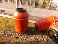 beczka na wodę 220 l plastikowa  ,paliwo itp po spożywce