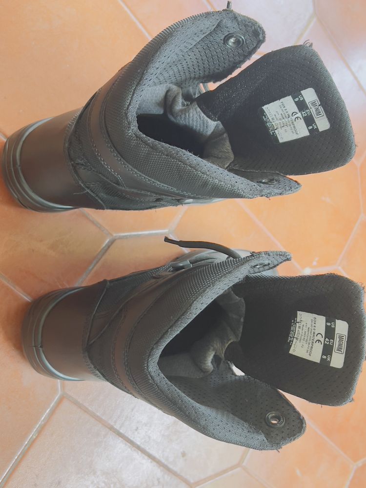 Bota para vigilante privado