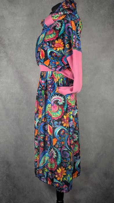 Auri Lili nowa bluza welurowa oversize Guna super wzór S/M