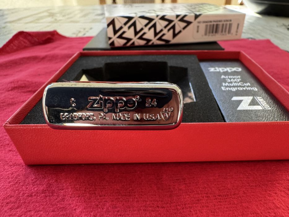 Зажигалка Zippo. Armor case. 360 multicut. Китайский дракон