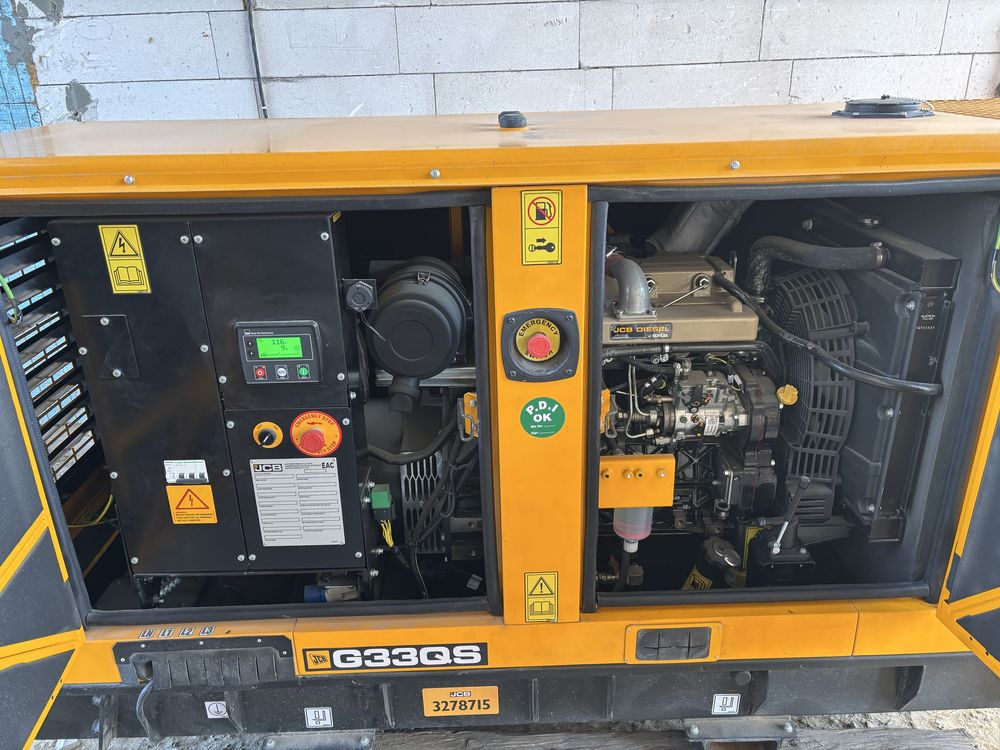 Генератор дизельний JCB G33QS