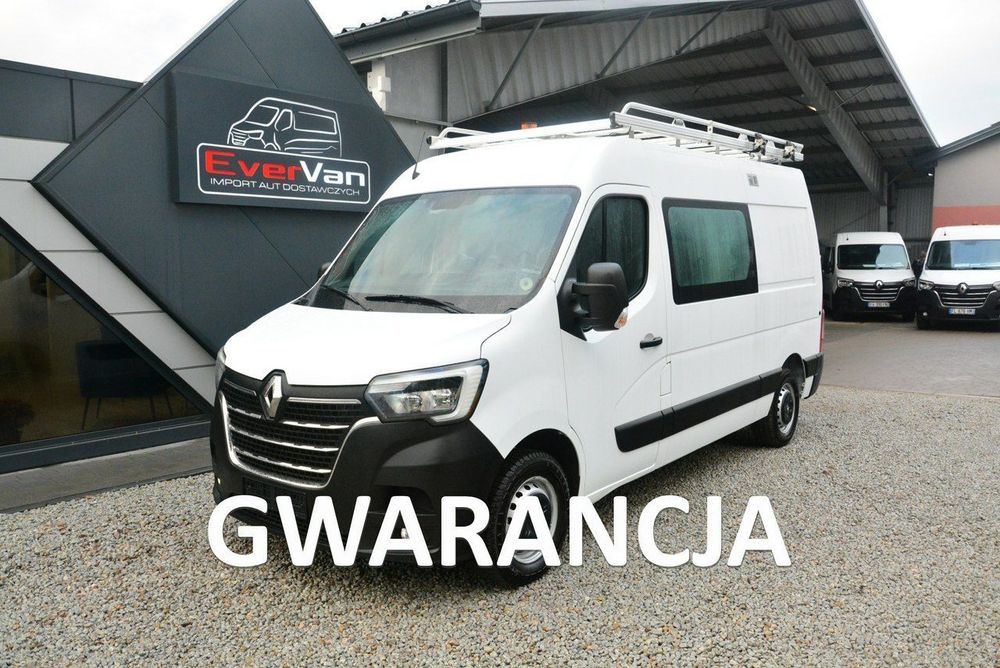 Renault Master  średniak 7 osobowy brygadówka lift doka bagażnik