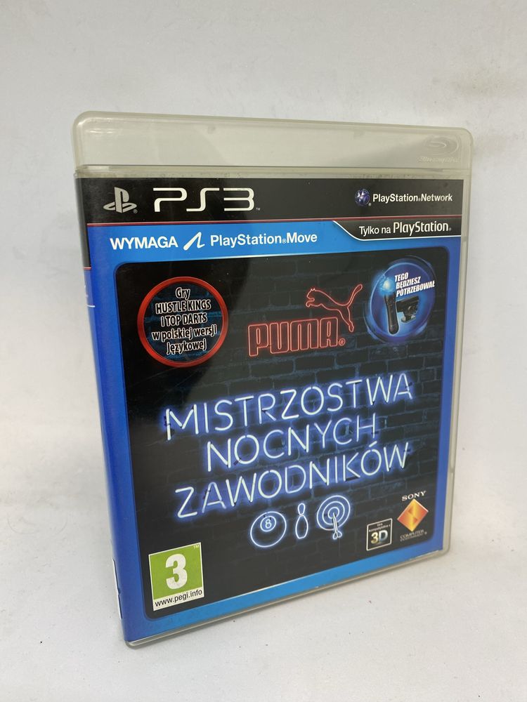 Gra Mistrzostwa Nocnych Zawodników PS3 Sony Play Station 3 PS Move PL