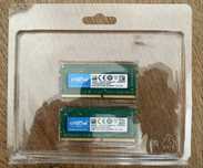 RAM Crucial 16GB DDR4 SODIMM CL-22, 2x8GB 3200MT/s do laptopa