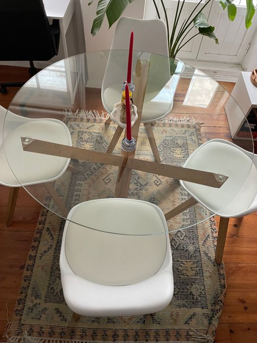 Conjunto 4 cadeiras de jantar