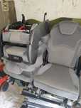 Tylne fotele Citroen C8 z szynami