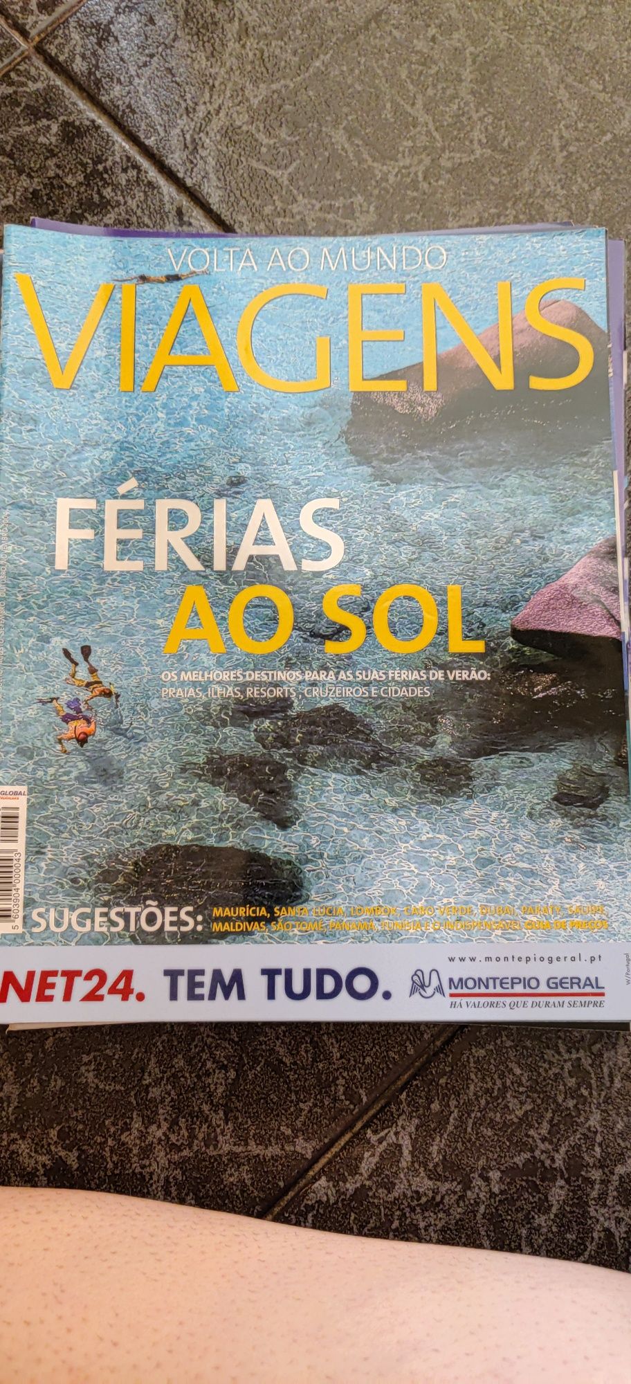 Coleção grande de Revistas Volta ao Mundo (também vendo em separado)