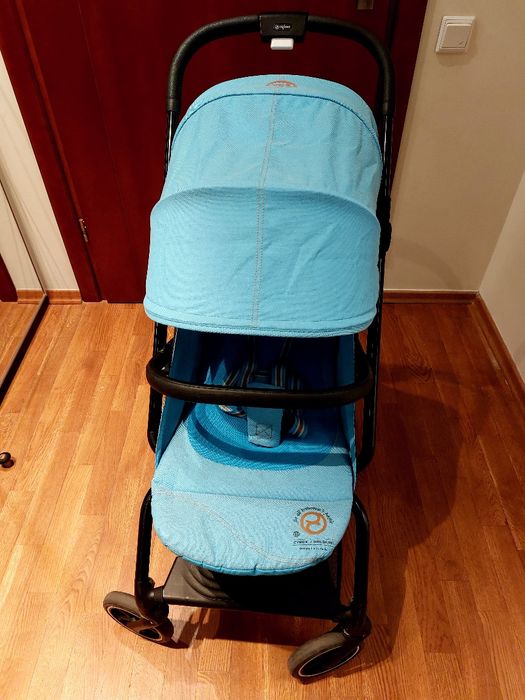 Wózek spacerowy cybex eezy s+2 niebieski beach blue