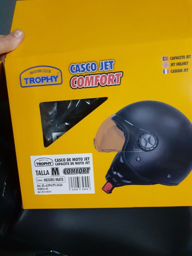 Capacete motard novo Tamanho M