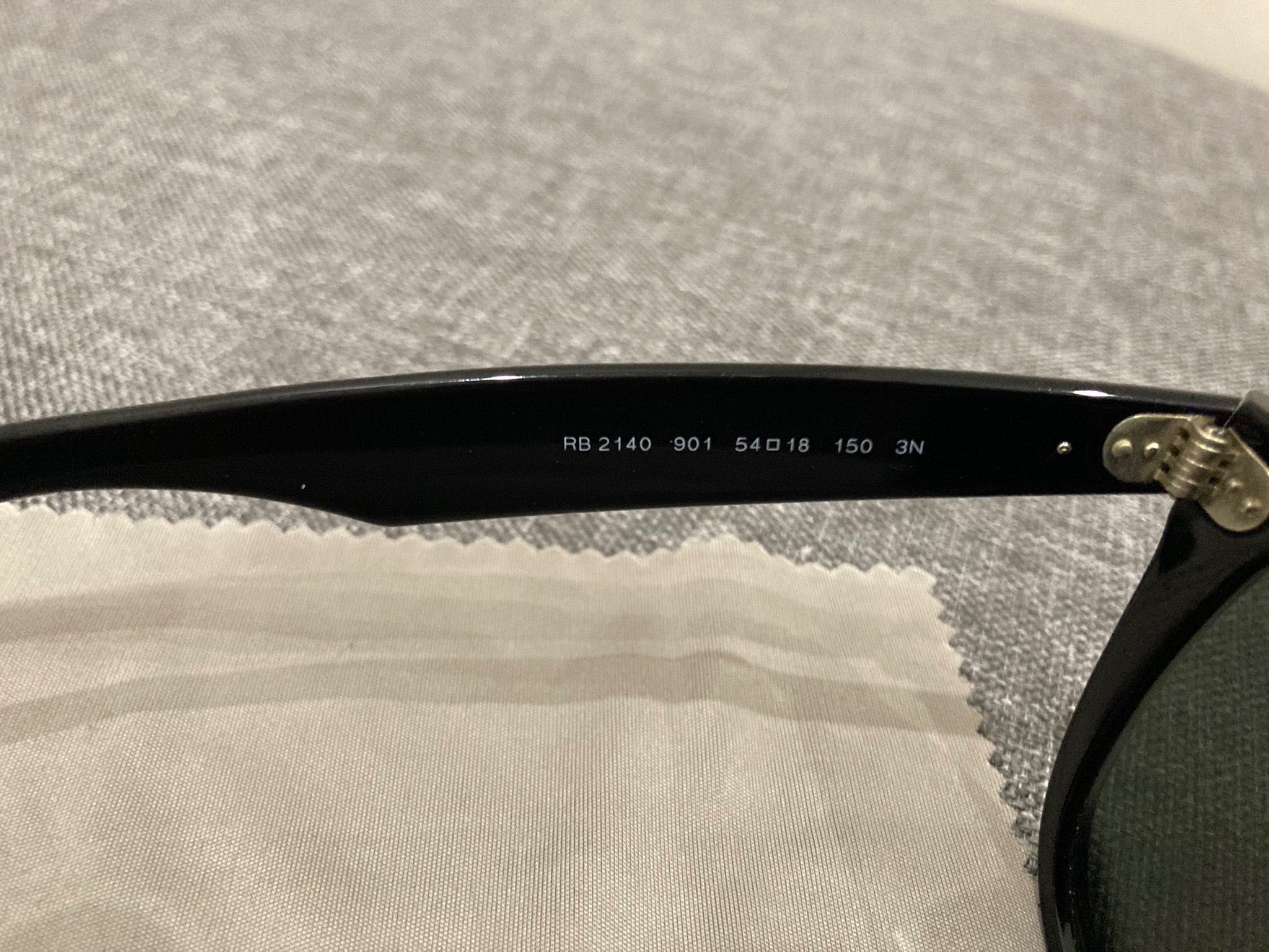 Очки Ray-Ban Wayfarer 54/18 черные