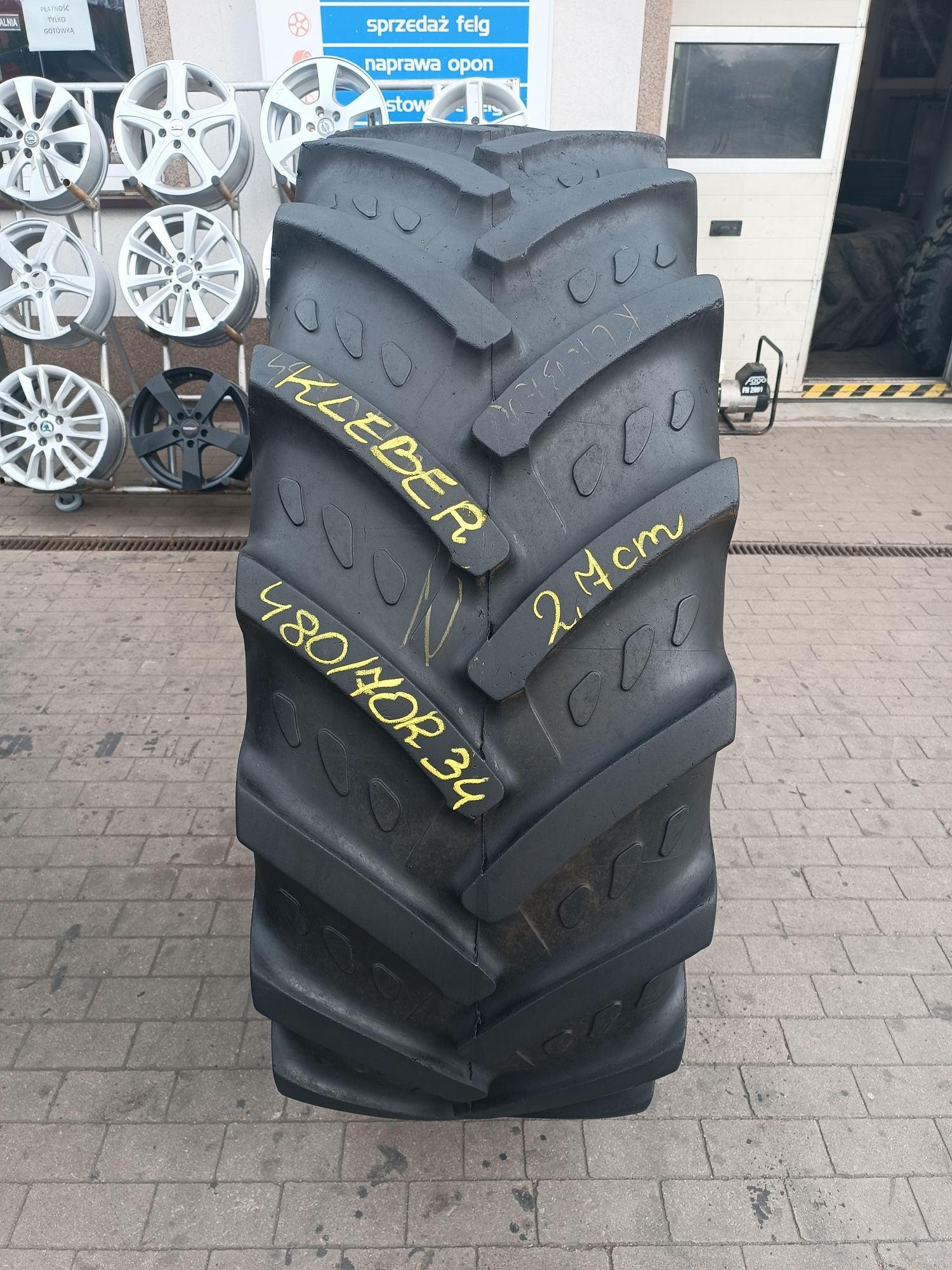 480/70R34 Kleber Fitker  16.9R34