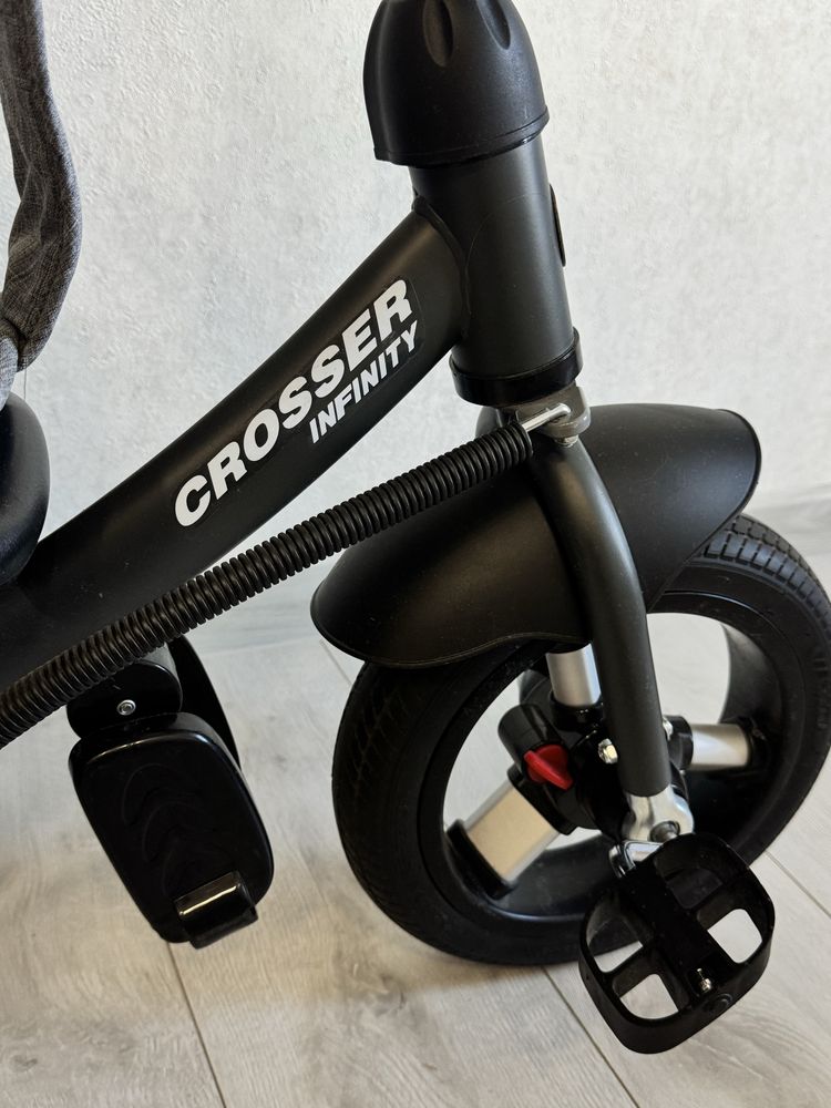 Дитячий триколісний велосипед Crosser Infinity