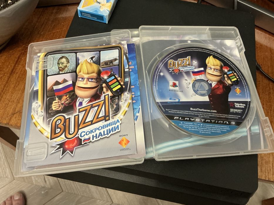 Унікальний Buzz! PS3 Special Edition Рос версія!
