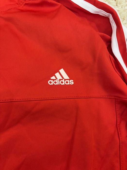 Adidas track jacket Climacool red (L/M size)