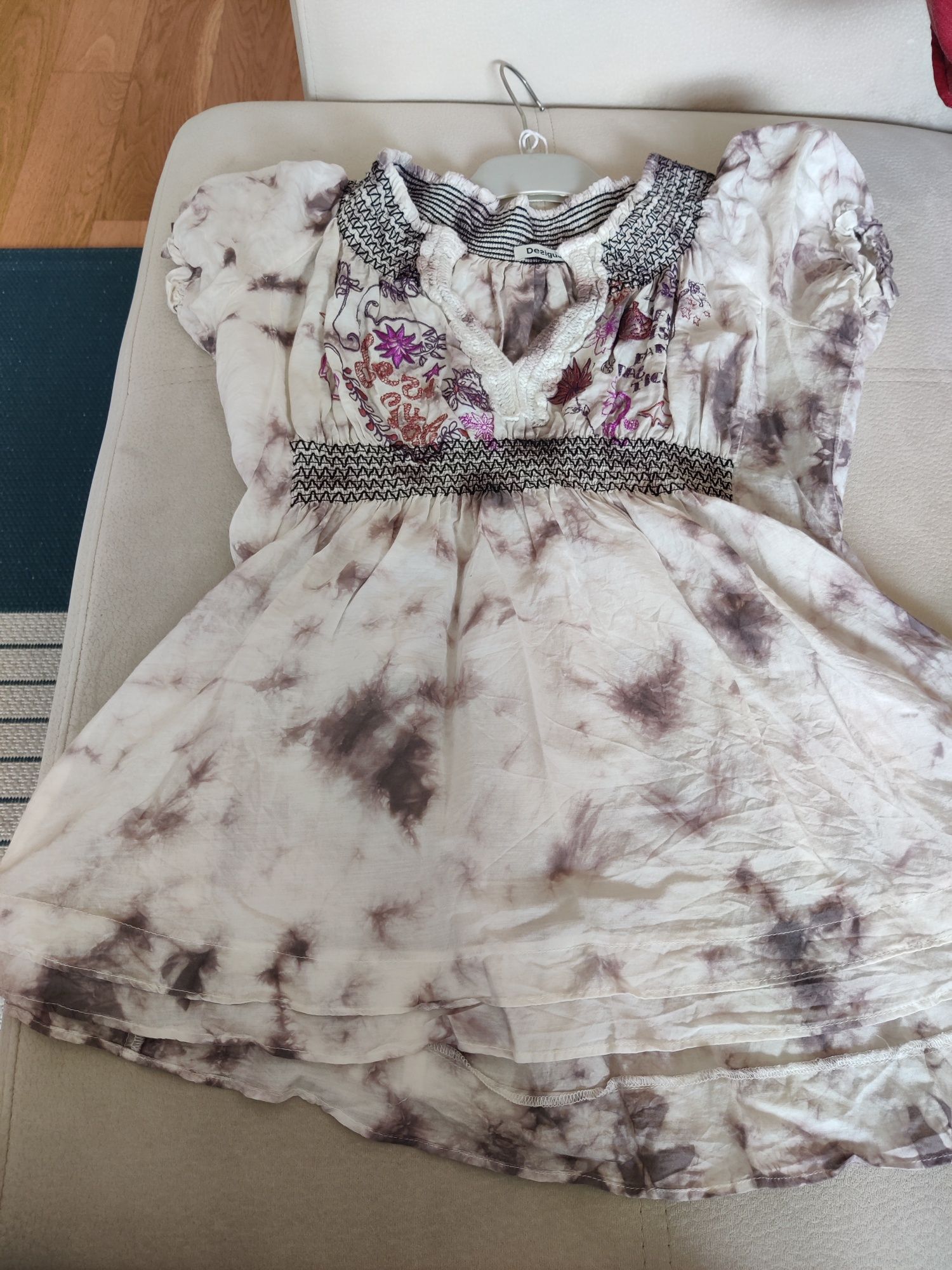 T-shirt, blusa, manga curta, Desigual 36