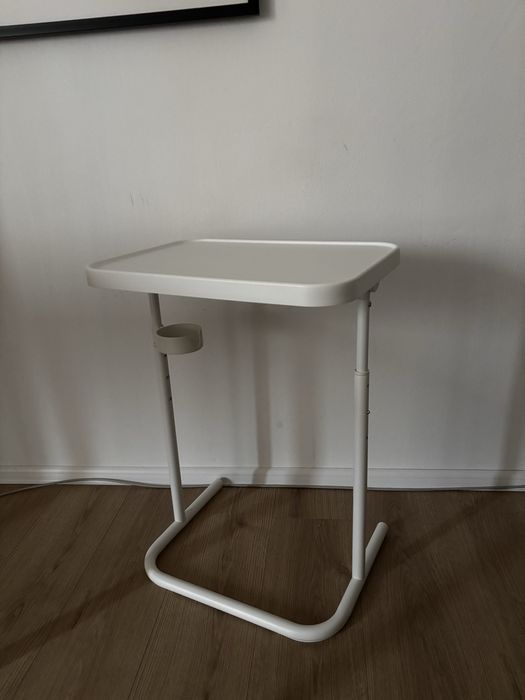 Stolik pod laptopa bialy Ikea