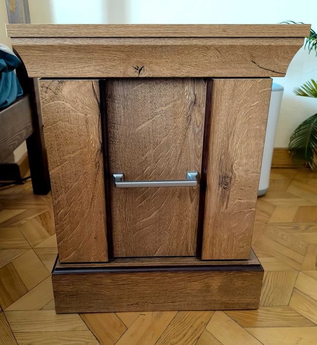 Szafka nocna Antica Jarstol brązowa 2 sztuki