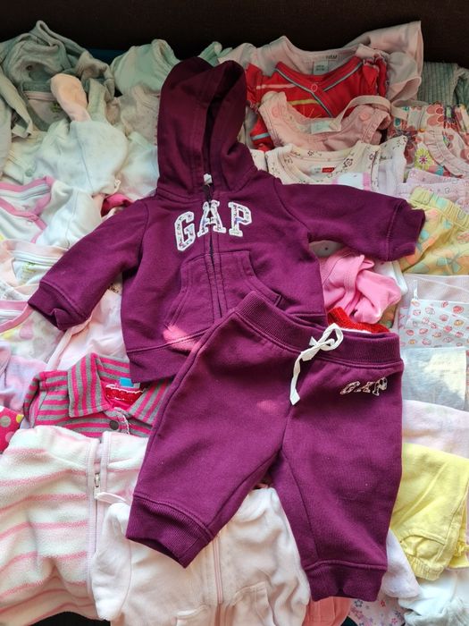 Zestaw ciuchów dla dziewczynki 56