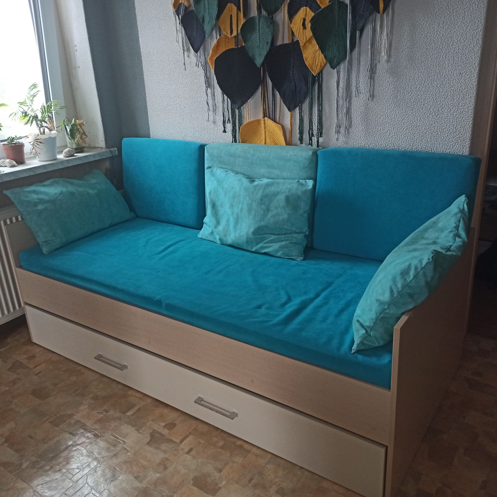 Łóżko piętrowe podwojne/ kanapa