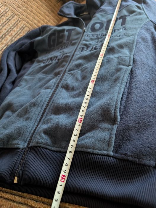 Светр 9th avenue M L фліс джемпер кардиган