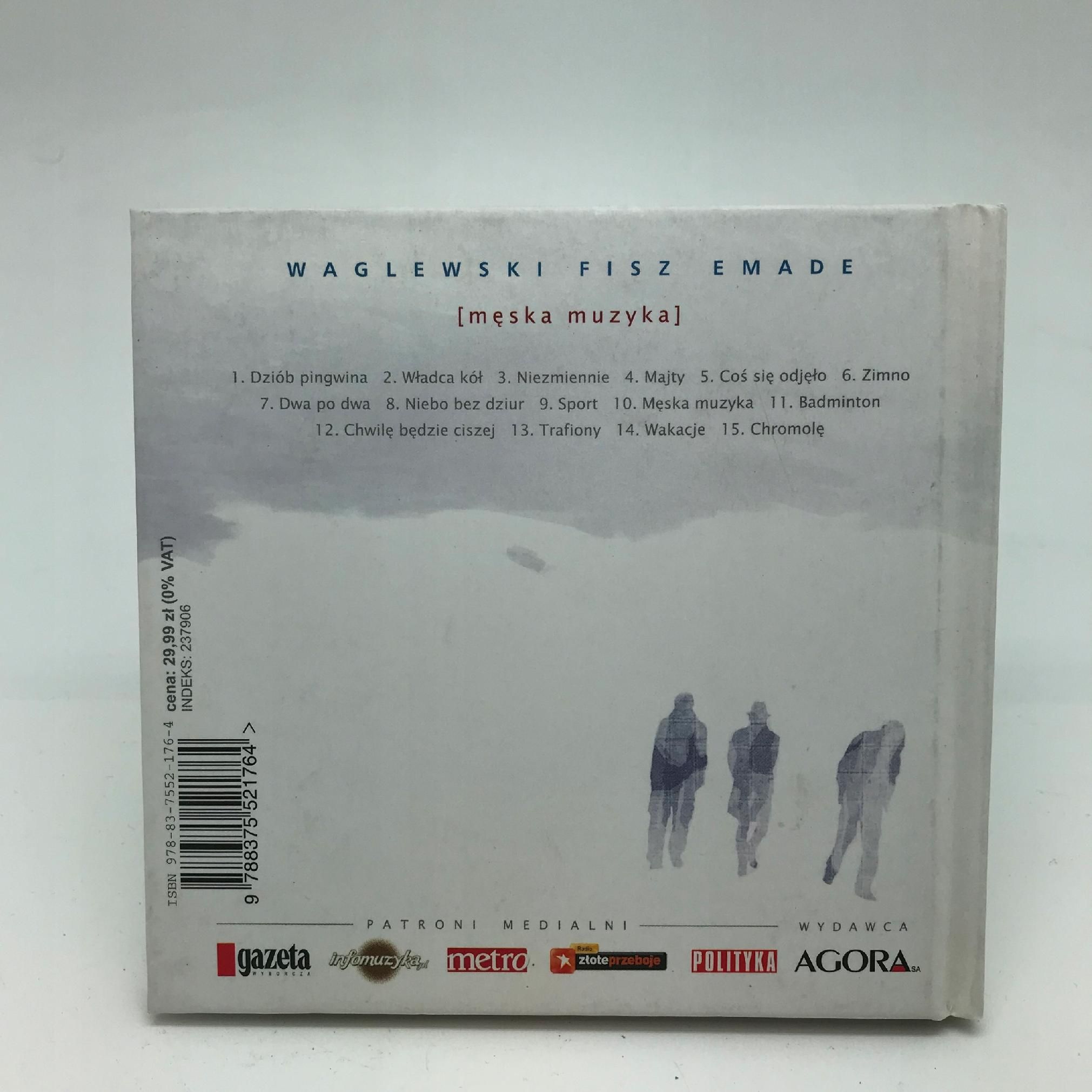 cd - emade fisz, wojciech waglewski - męska muzyka
