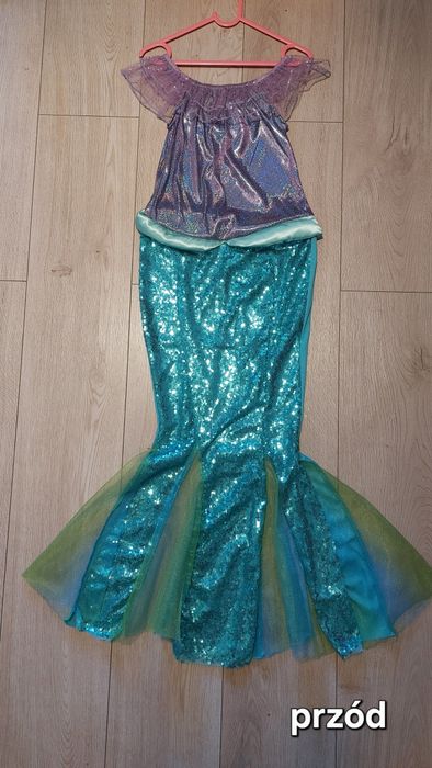 Kostium przebranie mała syrenka Ariel 134/140