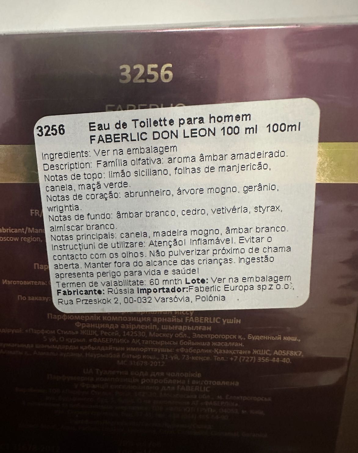 Perfume Homem Don Leon