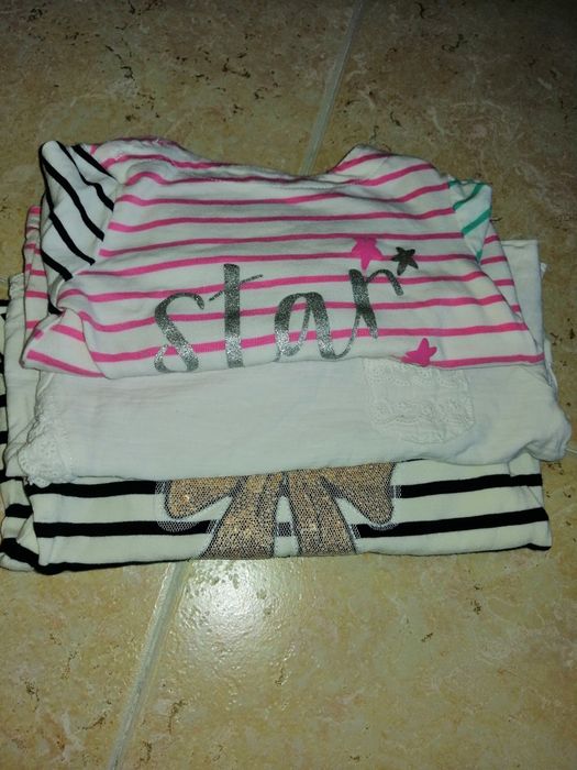 T-shirts menina 3/6 meses zara e primark