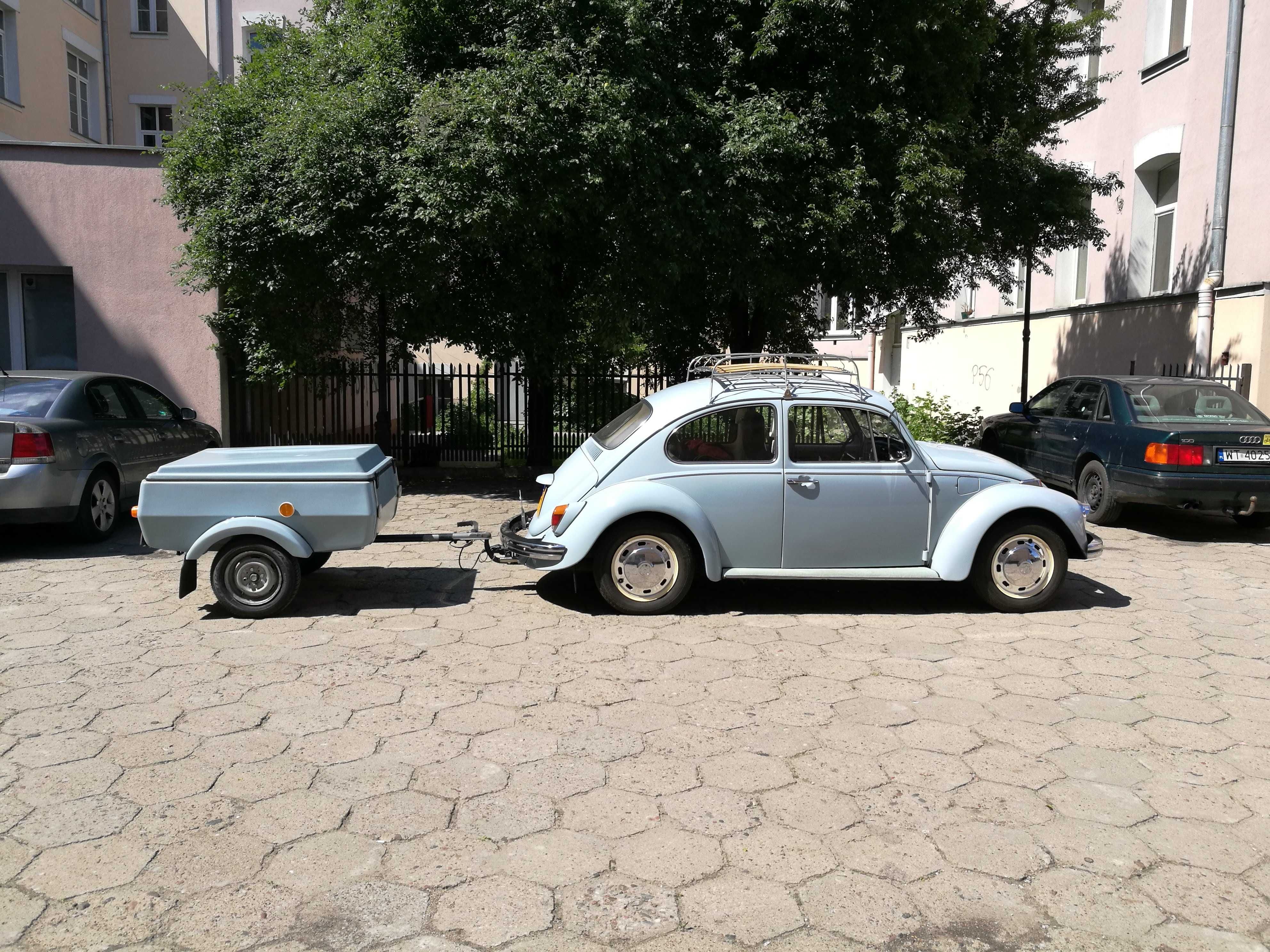 VW Garbus 1300 '68 oryginał stan kolekcjonerski + przyczepka