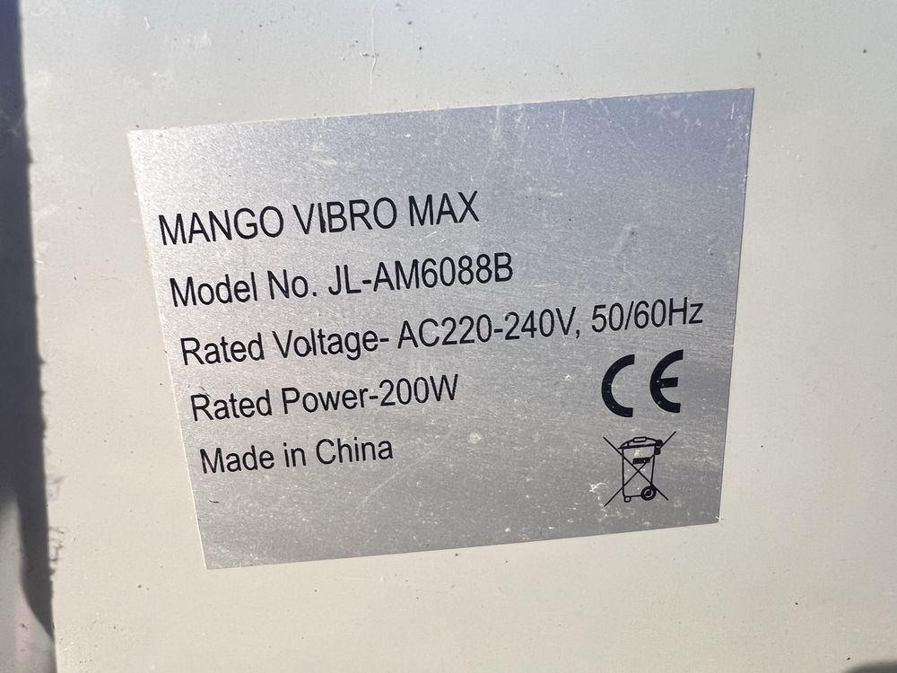 Platforma wibracyjna MANGO VIBRO MAX