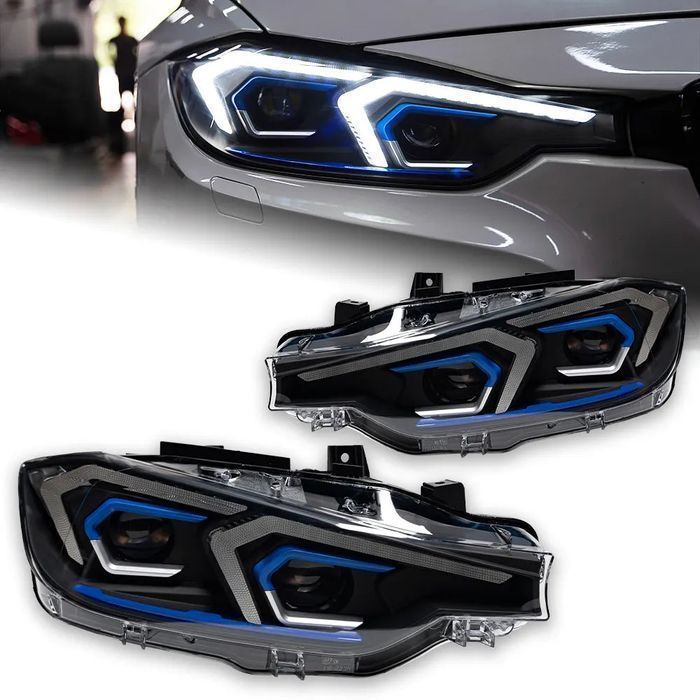 Lampy LED Reflektory do BMW F30 F31 - Jasne światło LED DRL