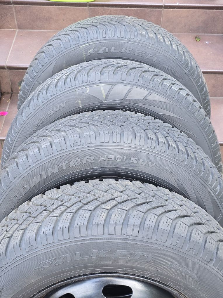 Koła zimowe SUBARU 225/65 R17 FALKEN + felgi 5x114.3 otwór 56.1